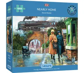 Puzzle GIBSONS Prawie w domu / 1000 elementów / 68 × 49 cm