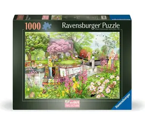 Kolekcja puzzli Ravensburger Cosy Café nr 4: River Café / 1000 elementów