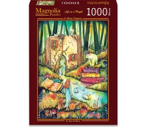 Puzzle MAGNOLIA Tyle rozdziałów / 1000 elementów / 68 x 48 cm