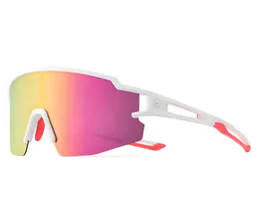 Okulary rowerowe dziecięce Rockbros białe / Okulary / Polaryzowane / Ochrona UV400
