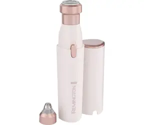 Remington WFS200 BareMe biało-różowy / Depilator / 2 nakładki / Podświetlenie LED / Wodoodporny / Ładowanie przez USB-C