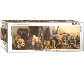 EUROGRAPHICS Puzzle panoramiczne Arka Noego / 1000 elementów / 99 x 33 cm