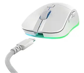 Cherry Xtrfy M50 Wireless biała / Bezprzewodowa mysz gamingowa / optyczna / 12000 DPI / 2,4 GHz / 89 g