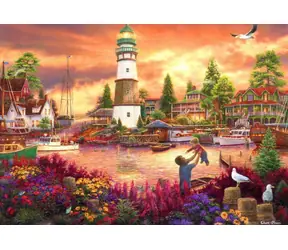 GRAFIKA Puzzle Love Floats / 1000 elementów / 69 × 47,8 cm