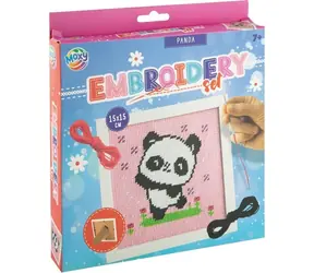 Zestaw do haftu krzyżykowego MOXY Panda / od 7 lat