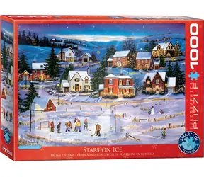 EUROGRAPHICS Puzzle Gwiazdy na lodzie / 1000 elementów / 68 x 48 cm