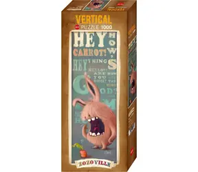 HEYE Puzzle pionowe Zozoville: Marchewka / 1000 elementów / 33 x 94 cm