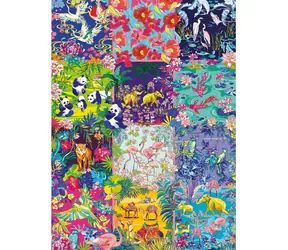 Puzzle GIBSONS HoT: Karnawał zwierząt / 1000 elementów / 49 x 68 cm