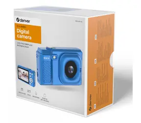 Denver DCA-4818BU / Kamera / 5 Mpx CMOS / Wideo Full HD / 8-krotny zoom / MicroSD