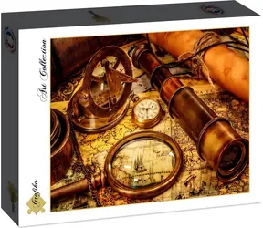 GRAFIKA Puzzle Podróżnik / 1000 elementów / 69 × 47,8 cm