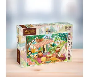 Puzzle MAGNOLIA Boho Camping / 1000 elementów / 68 x 48 cm