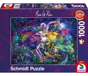 Puzzle Schmidt Cyrk Letniej Nocy / 1000 elementów / 69,3 × 49,3 cm