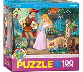 EUROGRAPHICS Puzzle Piosenka dla księżniczki / 100 elementów / od 5 lat / 48,3 x 33 cm