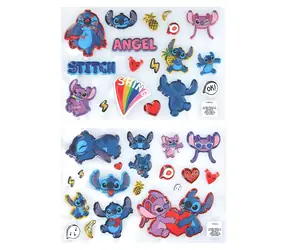 Naklejki PALADONE Stitch / Naklejki / 3D / 37 szt. / Lilo & Stitch