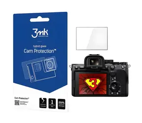 3mk CamProtect Sony A7S III / Szkło ochronne do aparatu / Hybrydowe / 0,2 mm / 7H