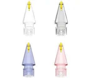 4smarts Lucid transparent / Końcówki do Apple Pencil / 4 szt. / kompatybilne z Apple Pencil 1. i 2. generacji, USB-C, Pro