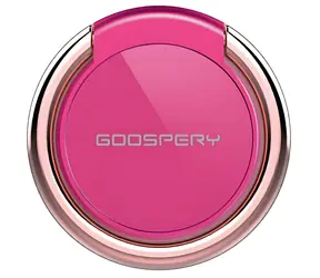 Uchwyt na telefon komórkowy Mercury Ring w kolorze różowego złota / Uchwyt na telefon / Obrotowy o 360°