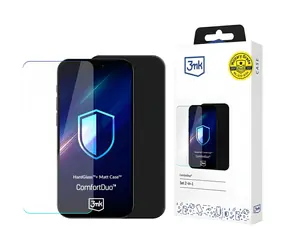3mk ComfortDuo Matt black do Motorola Moto G34 5G / Etui + szkło hartowane