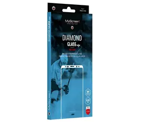 MyScreen Diamond Glass Edge FG czarny / Szkło ochronne / Apple iPhone 14 / Twardość 9H / Łączenie na całej powierzchni