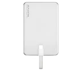 Flextail Zero Power Metal 5000 mAh srebrny / Power bank / Uchwyt magnetyczny / 5000 mAh / 7 mm