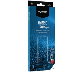 MyScreen HybridGlass Edge3D Apple iPhone XR/11 czarny / Szkło hybrydowe / 3D / 6H / WTYCZKA EasyApp