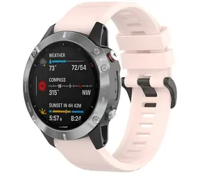 Beline Watch różowy / Pasek do smartwatcha / Garmin Fenix 7 Pro/8/ Fenix E/Epix Pro Gen2 / silikonowy