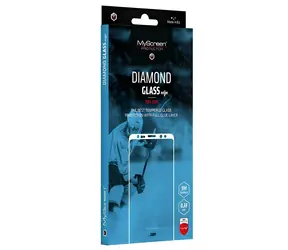 MyScreen Diamond Glass Edge FullGlue iPhone 14 Pro Max czarny / Szkło ochronne / Full Glue / 9H / Easy instalacja