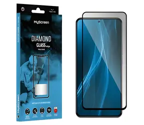 MyScreen Diamond Glass edge Full Glue Samsung Galaxy A15 5G czarny / Szkło ochronne / 9H / Klejenie na całym wyświetlaczu