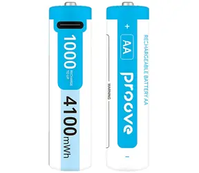 Akumulator Proove AA 4100 mWh biały / Akumulator / Ładowanie USB-C / 2 szt.