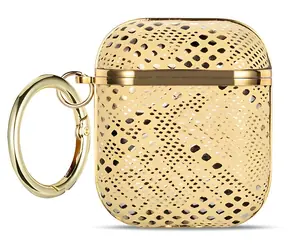 Beline Elegance złoto / Etui na słuchawki / PU/PC / AirPods 1, 2