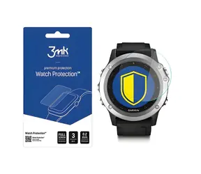 Szkło ochronne 3mk do zegarków FlexibleGlass / Szkło ochronne / Hybrydowe / Garmin Fenix 3