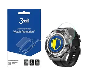 Szkło ochronne 3mk do zegarków Huawei Watch Ultimate / Szkło ochronne / Hybrydowe / do smartwatchy