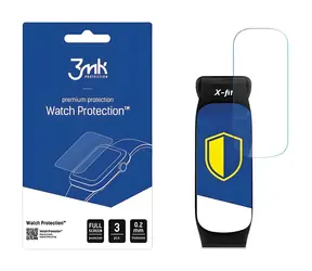 Folia ochronna 3mk Watch Protection ARC do Niceboy X-Fit PLUS/ Solar / Folia ochronna / Pełny ekran / 3 szt.