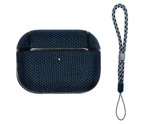 Etui Beline AirPods Shell Cover niebieskie / Etui na słuchawki / AirPods 3 / TPU / z karabińczykiem