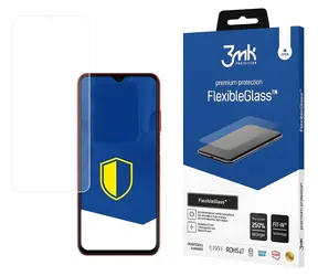 Szkło elastyczne 3mk do UleFone Note 12P / Szkło hybrydowe / Twardość 7H