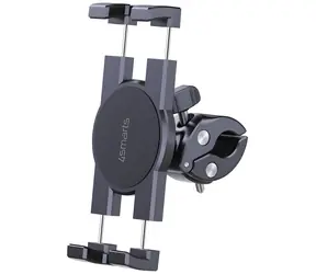 4smarts ErgoFix H24 czarny / Uniwersalny uchwyt na tablet / Mocowanie 14-34 mm / Tablety do 14,6" / Obrót 360°