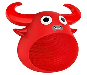 AWEI Y335 czerwony / Przenośny głośnik Bluetooth / 3 W / Bluetooth 5.0 / 400 mAh / Zasięg 10 m