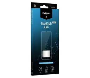 MyScreen Diamond Glass Lite Motorola Edge 30 czarny / Szkło ochronne / Hartowane 9H / Klejenie na całym wyświetlaczu