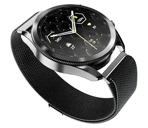Pasek Mercury Mesh Apple Watch 38/40/41 mm czarny / Pasek / Siatka / Stal nierdzewna / Zapięcie magnetyczne