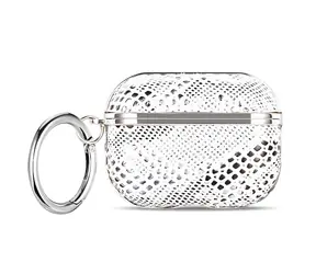 Beline Elegance srebrny / Etui na słuchawki / PU/PC / AirPods Pro