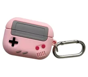 Etui Beline AirPods Gamer Cover różowe / Etui / silikonowe / z karabińczykiem / do AirPods Pro