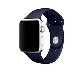 Silikonowy pasek Mercury do zegarka Apple Watch 38/40/41 mm ciemnoniebieski / Pasek / Silikon / Do zegarka Apple Watch 4/5/6/7/SE
