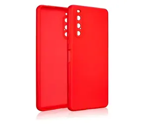 Etui silikonowe Beline Sony Xperia 10 V czerwone / Etui / silikonowe