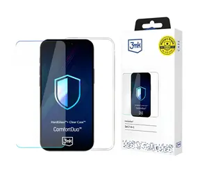 3mk ComfortDuo Clear / Etui + szkło hartowane / Motorola Moto G34 5G