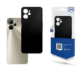 Etui 3mk Matt do Realme 10 5G czarne / Etui ochronne / TPU / Matowe wykończenie
