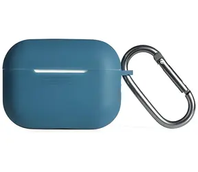 Beline Silicone Cover AirPods Pro 2 niebieski / Etui na słuchawki / silikon / karabińczyk