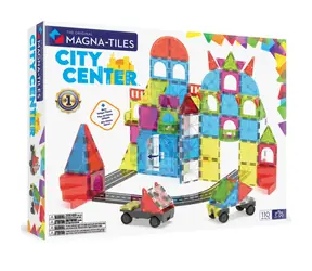 MAGNA-TILES Magnetyczny zestaw konstrukcyjny City Center / 110 elementów / od 3 lat