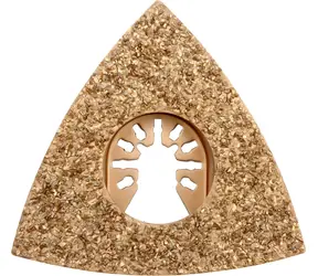 YATO Trójkątna płyta szlifierska do narzędzi wielofunkcyjnych / Płyta szlifierska / 80 mm / beton, ceramika
