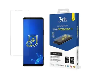 3mk SilverProtection+ do Sony Xperia 1 III 5G / Folia ochronna / Antybakteryjna / Montaż na mokro
