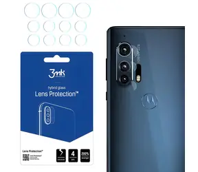 Osłona obiektywu 3mk Motorola Edge+ / Szkło aparatu / Hybrydowe / 4 szt.